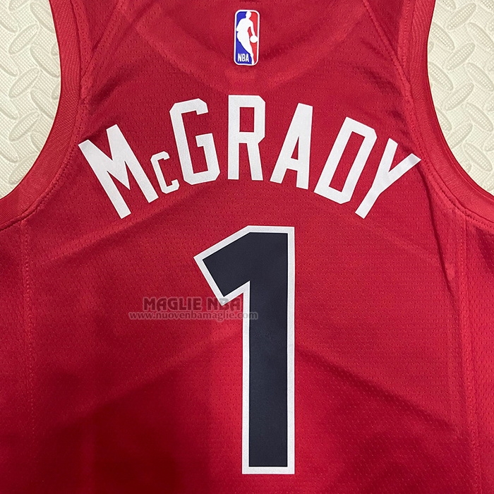 Maglia
 Tracy Mcgrady NO 1 Toronto Raptors Icon 2022-23 Rosso
